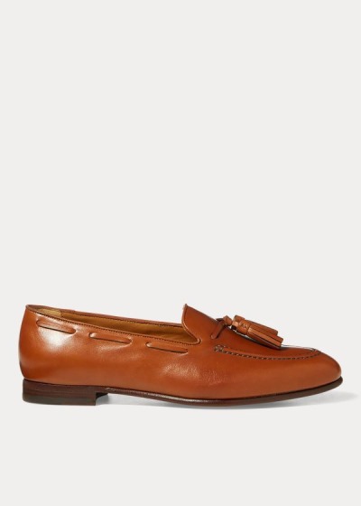 Women's Ralph Lauren Quillis Calfskin Loafers | 467823TBA